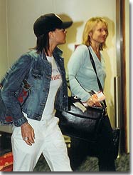 Victoria Beckham at Heathrow