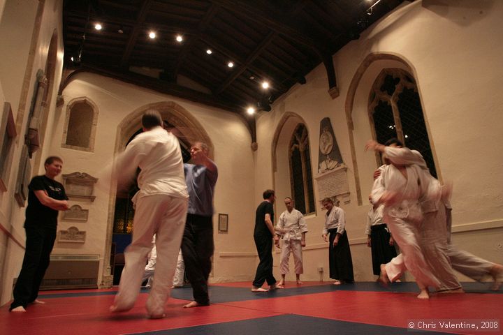 Aikido, Walton Church, The Open University, 31 January 2008