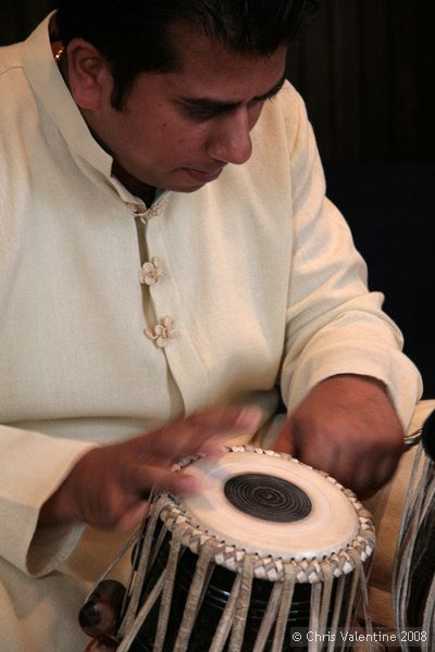 Udit Pankhania and Tarun Jasani at Walton Church, The Open University, 25-Jun-2008