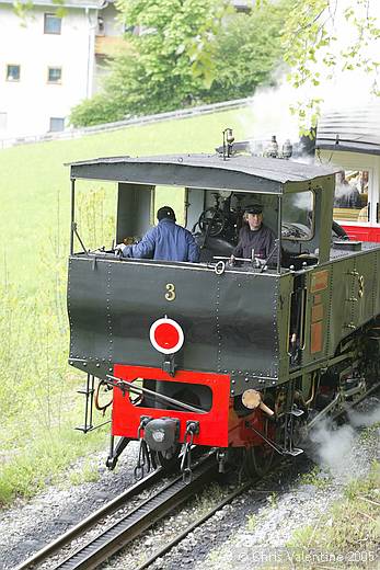 Steam rack narrow gauge railway, Jenbach, Austria